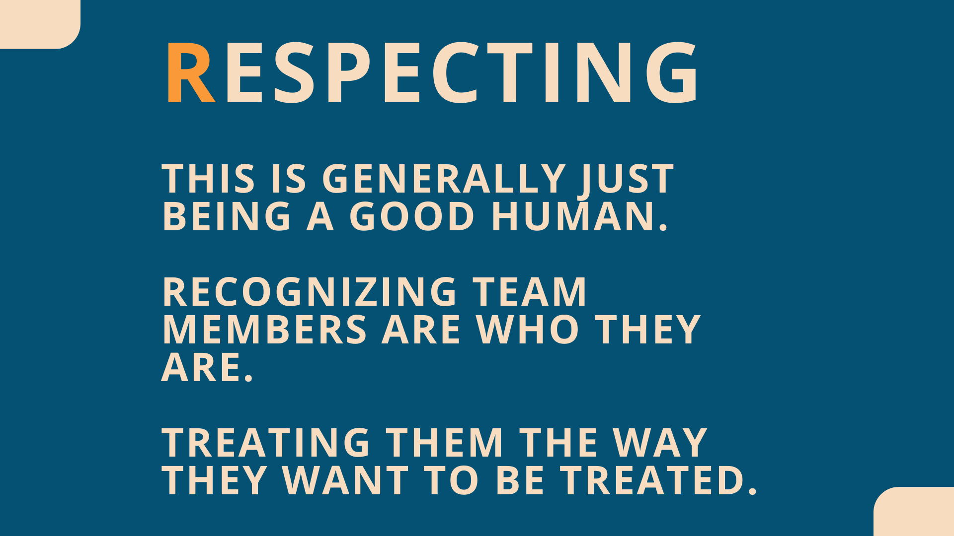 Respecting